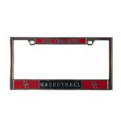 USC Trojans Chrome SC Interlock Basketball License Plate Frame